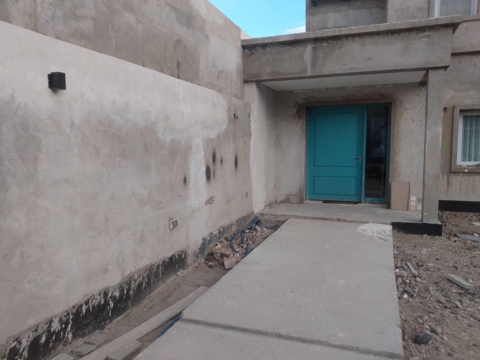 Proyectos Acceso principal Antes