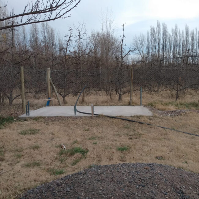 Platea para tanques