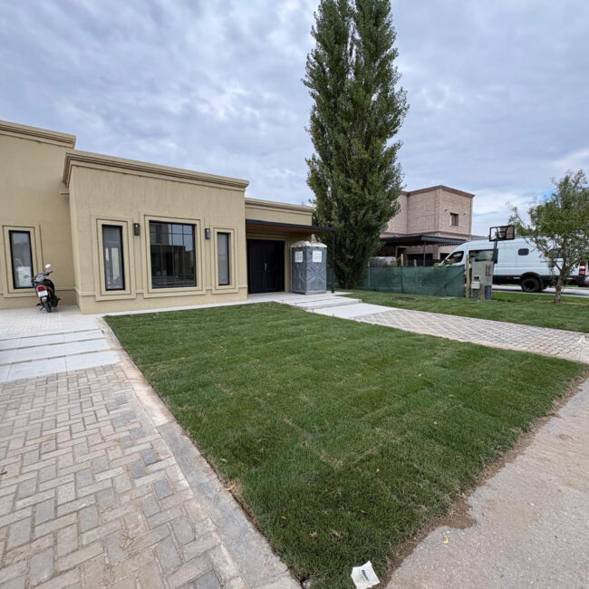 Espacio verde residencial desarrollado por Verdessa.