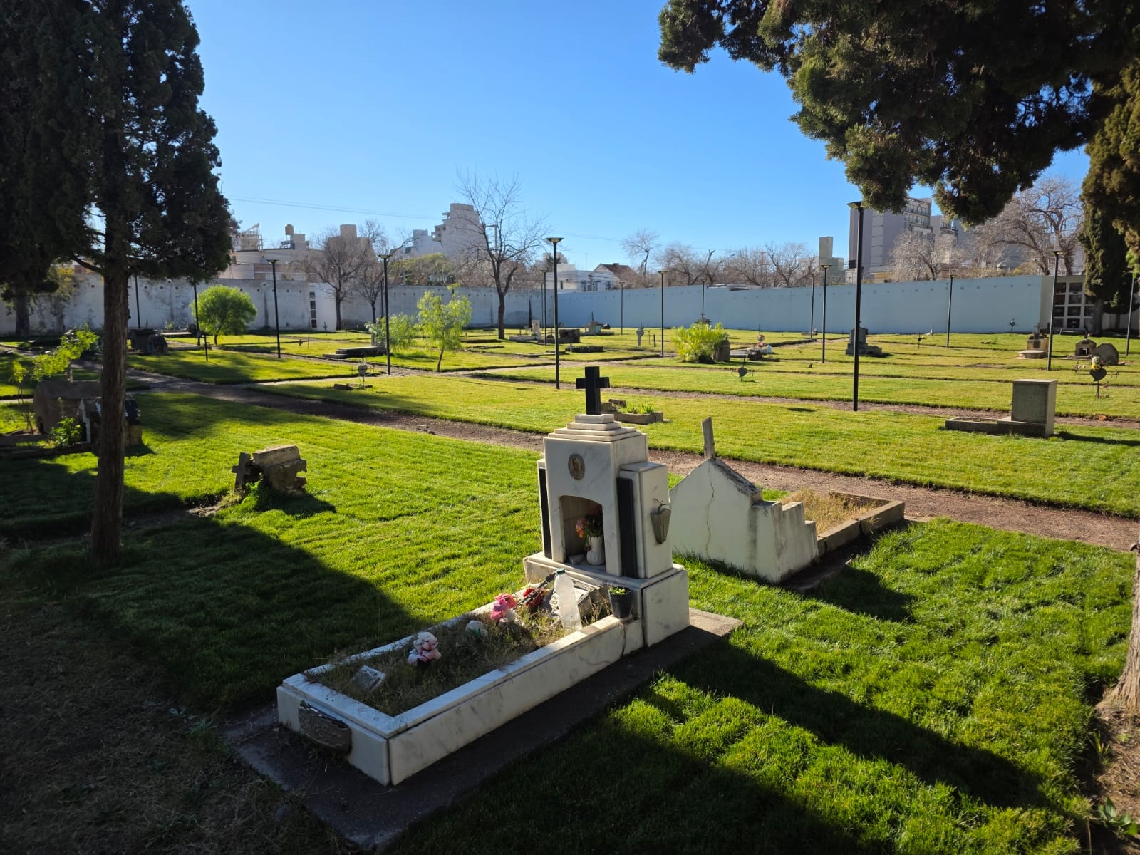 Parquización del Cementerio Central de Neuquén