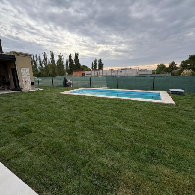 Espacio verde residencial desarrollado por Verdessa.