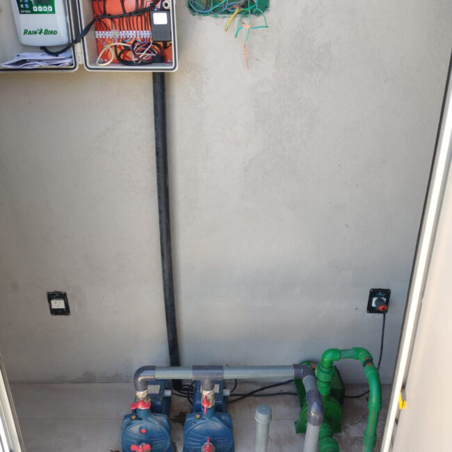 Proyecto técnico de montaje para sistema de riego.