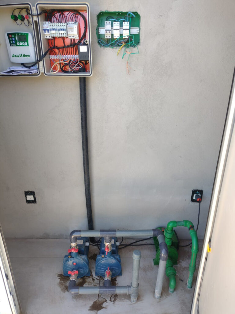Proyecto técnico de montaje para sistema de riego.